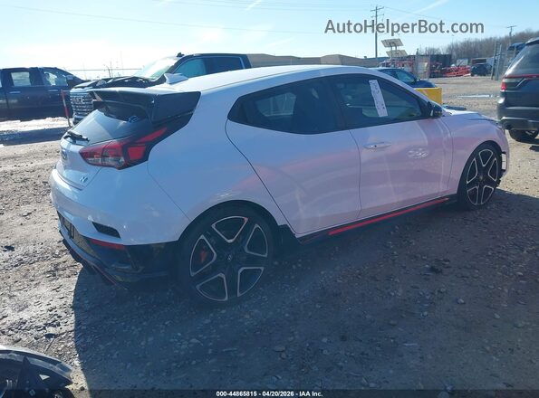 KMHT36AH2MU011670 2021 HYUNDAI VELOSTER N White Tył prawy