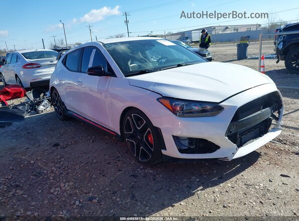 KMHT36AH2MU011670 2021 HYUNDAI VELOSTER N White Przód prawy