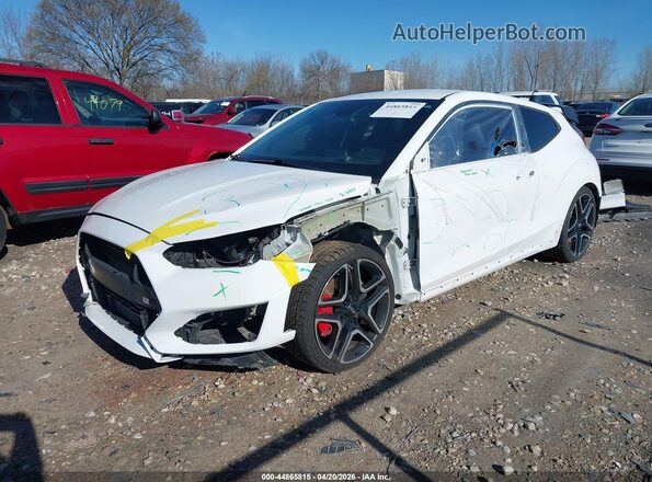 KMHT36AH2MU011670 2021 HYUNDAI VELOSTER N White Przód lewy