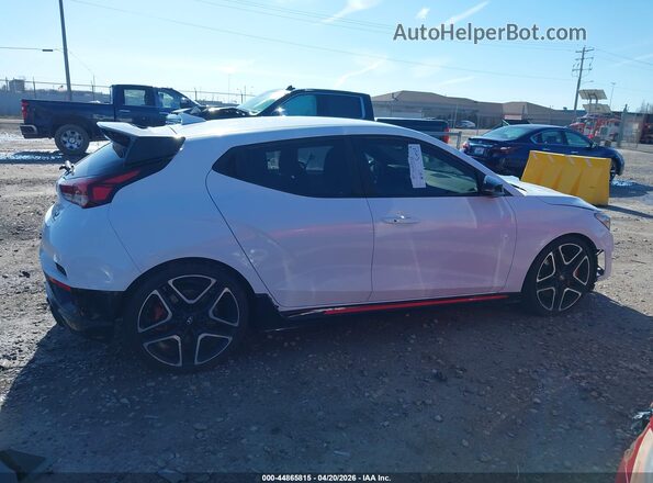 KMHT36AH2MU011670 2021 HYUNDAI VELOSTER N White Widok wnętrza 360 stopni