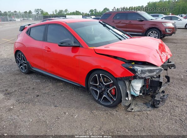 KMHT36AH3LU005133 2020 HYUNDAI VELOSTER N Red წინა მარჯვენა