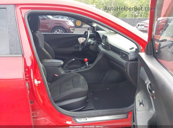 KMHT36AH3LU005133 2020 HYUNDAI VELOSTER N Red წინა სალონის ხედი