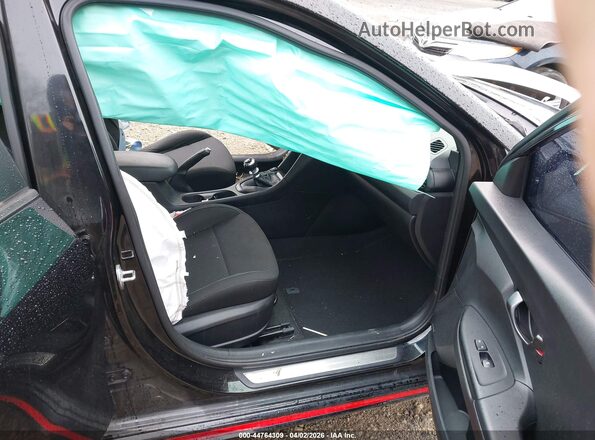 KMHT36AH6LU005272 2020 HYUNDAI VELOSTER N Black წინა სალონის ხედი