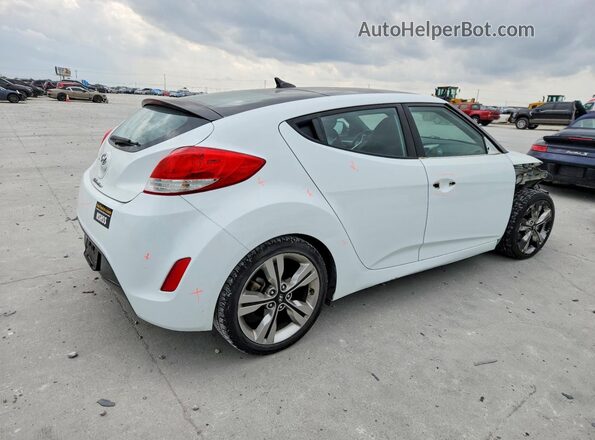 KMHTC6AD0GU256002 2016 HYUNDAI VELOSTER White Задня права чверть