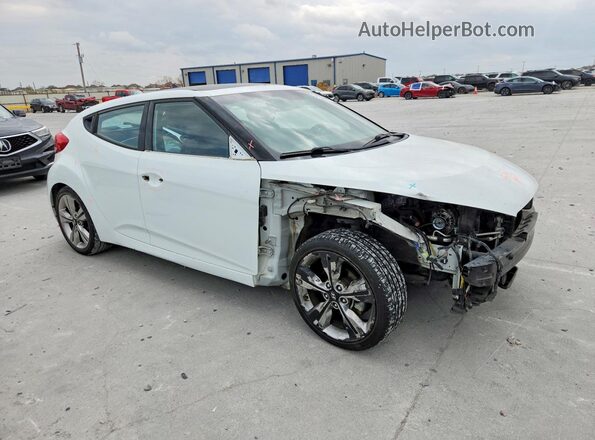 KMHTC6AD0GU256002 2016 HYUNDAI VELOSTER White Передня права чверть