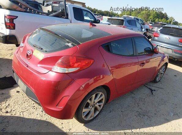 KMHTC6AD2GU266952 2016 HYUNDAI VELOSTER Red Հետևի աջ
