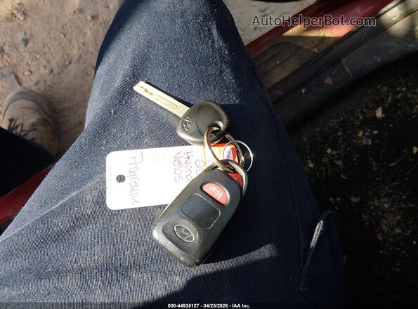 KMHTC6AD2GU266952 2016 HYUNDAI VELOSTER Red Առջևի վահանակի տեսք