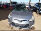 2017 Hyundai Veloster Value Edition Gray vin: KMHTC6AD5HU315997