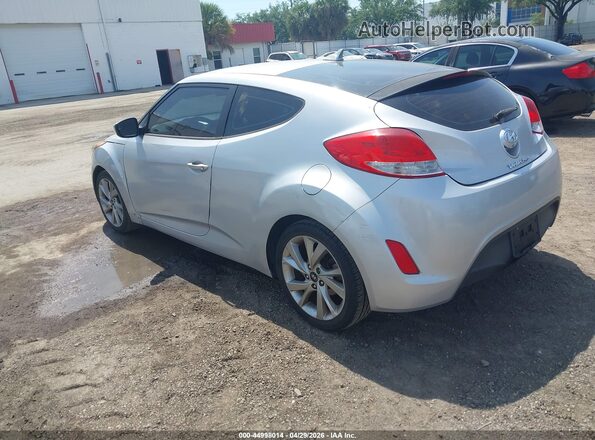 KMHTC6ADXGU276161 2016 HYUNDAI VELOSTER Серебряный Задняя левая четверть