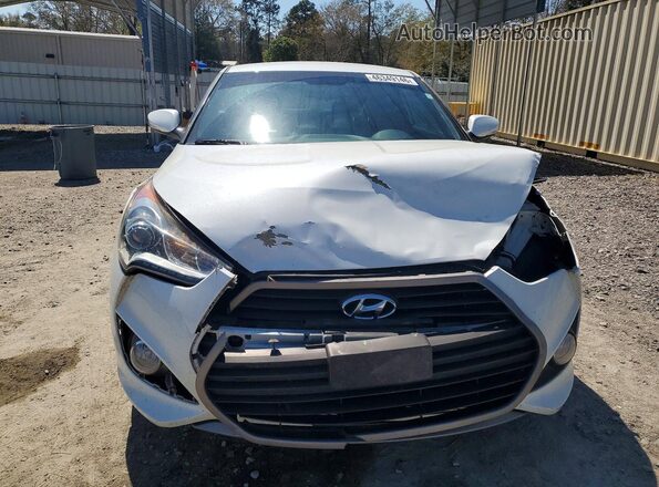 KMHTC6AE1GU283606 2016 HYUNDAI VELOSTER White წინა ხედი