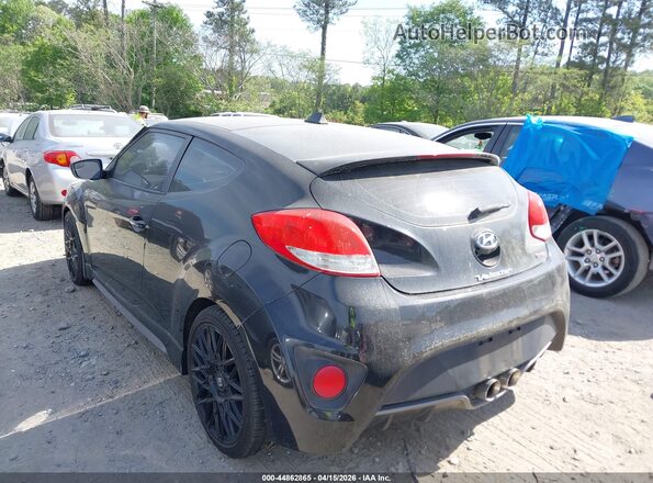KMHTC6AE5GU253010 2016 HYUNDAI VELOSTER Черный Задняя левая четверть