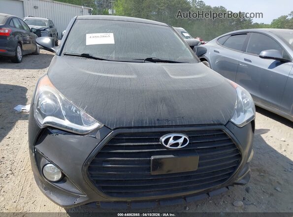 KMHTC6AE5GU253010 2016 HYUNDAI VELOSTER Черный Вид спереди