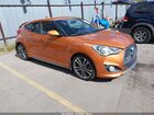2016 Hyundai Veloster Turbo Orange vin: KMHTC6AE8GU248707