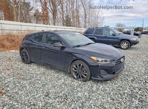 KMHTG6AF0KU002997 2019 HYUNDAI VELOSTER Черный Передняя правая четверть