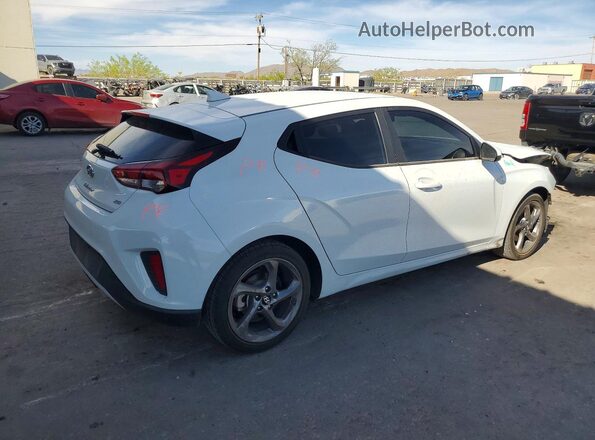 KMHTG6AF0LU028727 2020 HYUNDAI VELOSTER Белый Задняя правая четверть