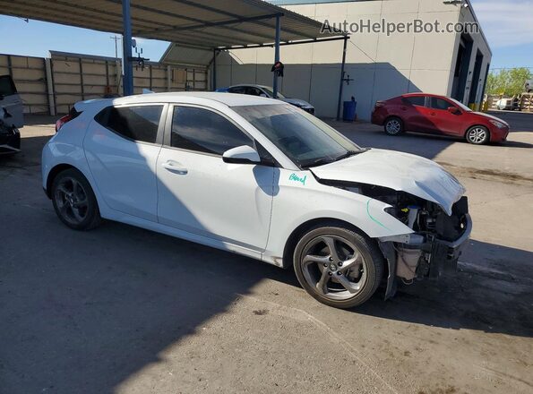 KMHTG6AF0LU028727 2020 HYUNDAI VELOSTER Белый Передняя правая четверть