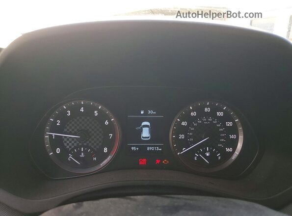 KMHTG6AF0LU028727 2020 HYUNDAI VELOSTER Белый Вид щитка приборов
