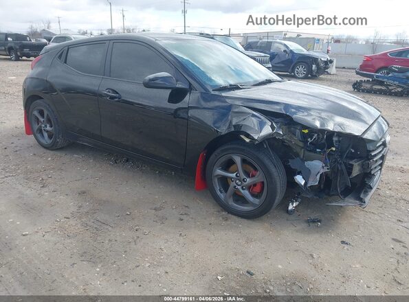 KMHTG6AF1KU010185 2019 HYUNDAI VELOSTER Black Front right