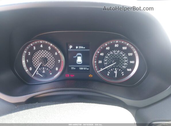 KMHTG6AF2KU013838 2019 HYUNDAI VELOSTER Black Widok tylnych siedzeń