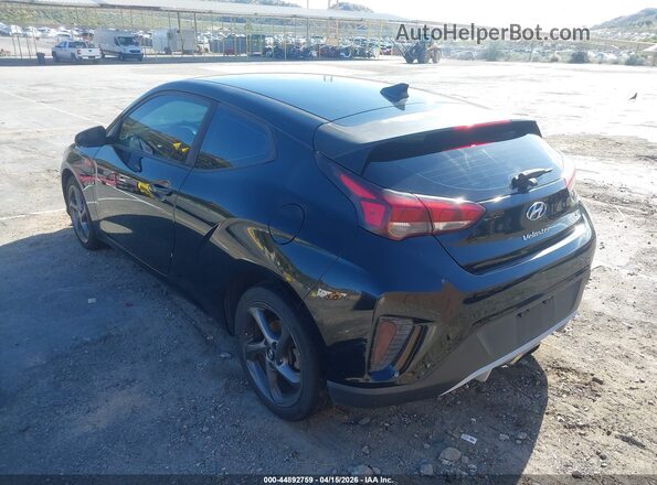 KMHTG6AF2KU013838 2019 HYUNDAI VELOSTER Black Tył lewy