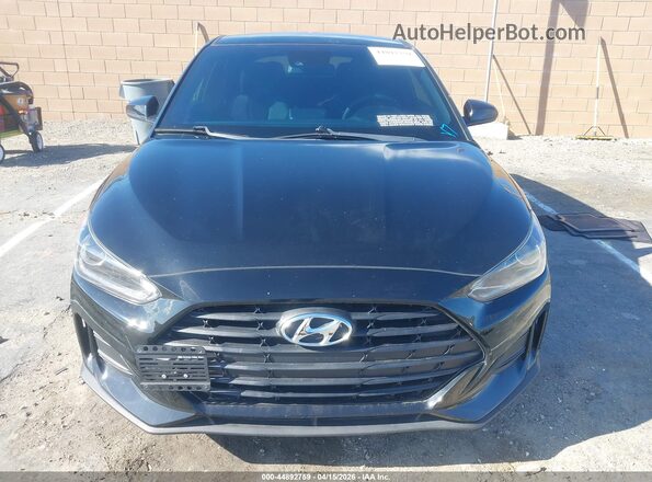 KMHTG6AF2KU013838 2019 HYUNDAI VELOSTER Black Widok z przodu