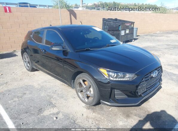 KMHTG6AF2KU013838 2019 HYUNDAI VELOSTER Black Przód prawy