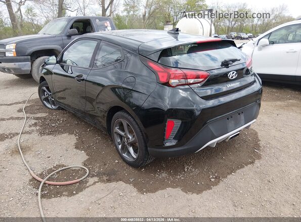 KMHTG6AF3KU015601 2019 HYUNDAI VELOSTER Black Trasero izquierdo