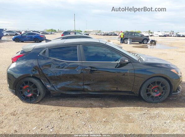 KMHTG6AF4LU021196 2020 HYUNDAI VELOSTER Черный Вид задней части салона