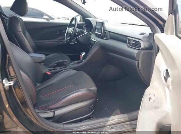 KMHTG6AF4LU021196 2020 HYUNDAI VELOSTER Черный Вид салона спереди