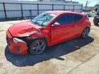 2019 Hyundai Veloster 2.0l Red vin: KMHTG6AF5KU009606