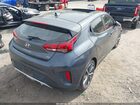 2019 Hyundai Veloster 2.0 Premium Gray vin: KMHTG6AF6KU007301