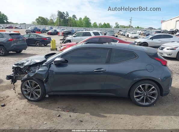 KMHTG6AF6KU007301 2019 HYUNDAI VELOSTER Gray სალონის 360-გრადუსიანი ხედი