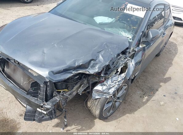 KMHTG6AF6KU007301 2019 HYUNDAI VELOSTER Gray 