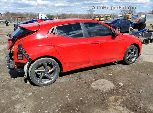 KMHTG6AF7KU011082 2019 HYUNDAI VELOSTER Красный Задняя правая четверть