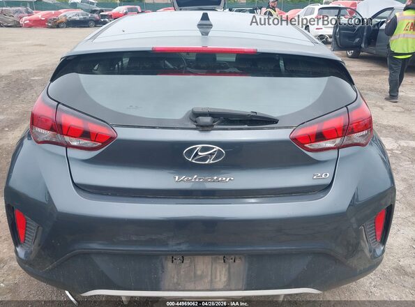 KMHTG6AF7KU017853 2019 HYUNDAI VELOSTER Gray 