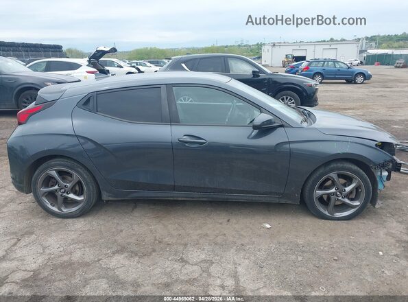 KMHTG6AF7KU017853 2019 HYUNDAI VELOSTER Gray Սալոնի հետևի տեսք