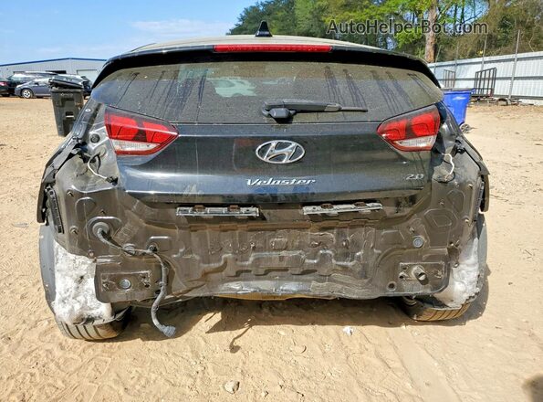 KMHTG6AF7LU031995 2020 HYUNDAI VELOSTER Black Вид ззаду