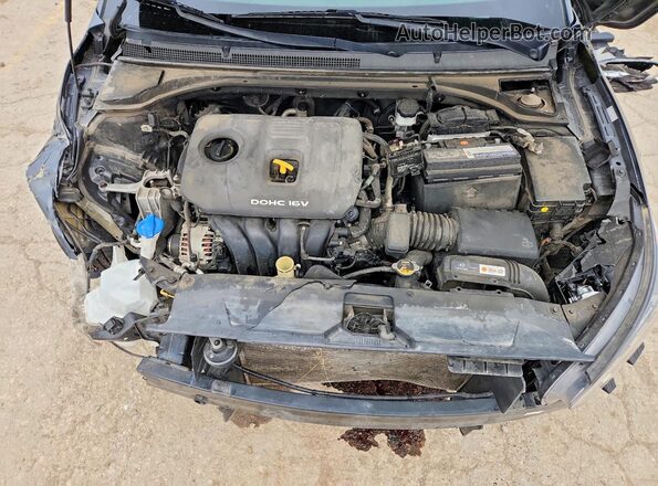 KMHTG6AF8KU005355 2019 HYUNDAI VELOSTER Серый Вид задней части салона