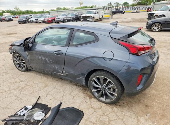 KMHTG6AF8KU005355 2019 HYUNDAI VELOSTER Серый Задняя левая четверть