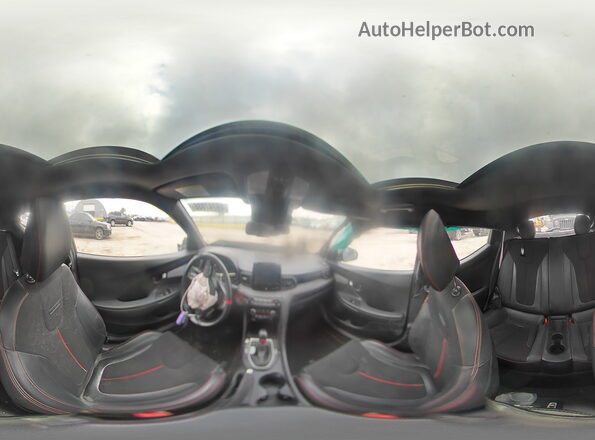 KMHTG6AF8KU005355 2019 HYUNDAI VELOSTER Серый Панорамный вид салона 360°