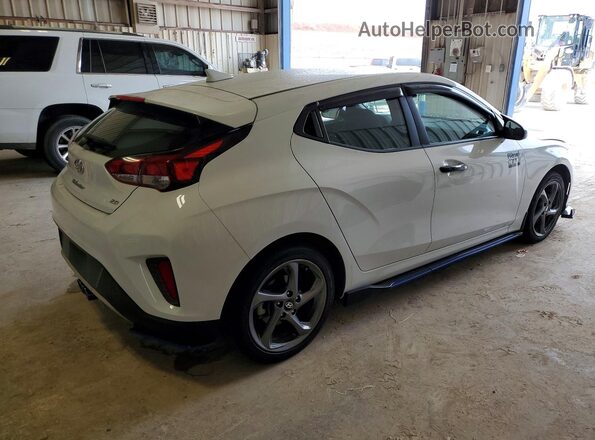 KMHTG6AF9KU009785 2019 HYUNDAI VELOSTER White უკანა მარჯვენა