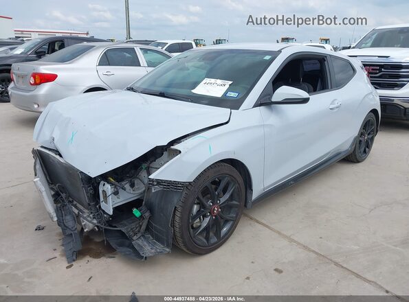 KMHTH6AB5KU016162 2019 HYUNDAI VELOSTER Белый Передняя левая четверть