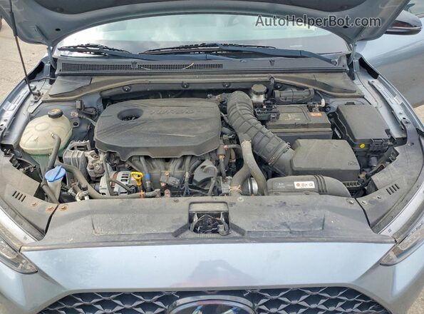 KMHTH6AB9LU031135 2020 HYUNDAI VELOSTER Gray Widok wnętrza z tyłu