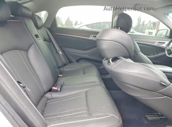 KMTFN4JF4LU335170 2020 GENESIS G80 White Вид задніх сидінь