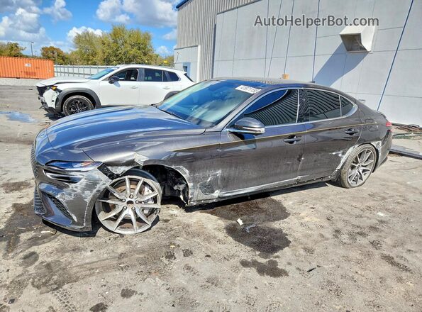 KMTG24SC4TU159786 2026 GENESIS G70 Серый Передняя левая четверть