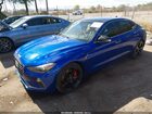 2020 Genesis G70 3.3t Rwd Blue vin: KMTG34LE0LU050755