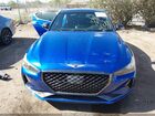 2020 Genesis G70 3.3t Rwd Blue vin: KMTG34LE0LU050755