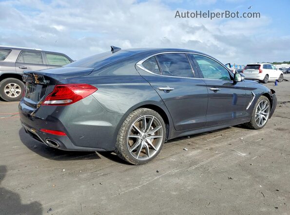 KMTG34LE5KU020522 2019 GENESIS G70 Угольный Задняя правая четверть