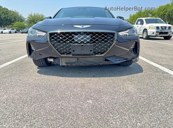 KMTG44LA5KU025617 2019 GENESIS G70 Черный Вид подкапотного пространства