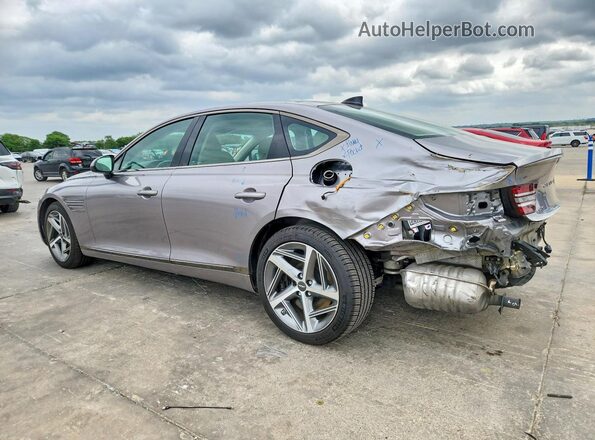 KMTGA4SC5RU217268 2024 GENESIS G80 Silver Задня ліва чверть